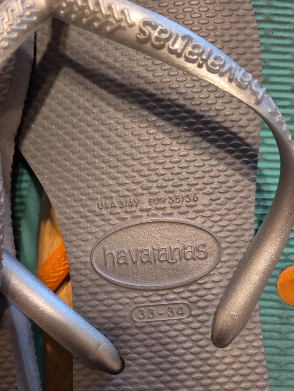 Havaianas Set Of 3 Beach Pool Thong Plastic Sandals